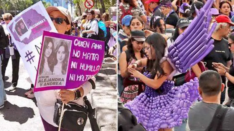 Marcha del 8M en CDMX impone récord de asistencia [Fotorreportaje]